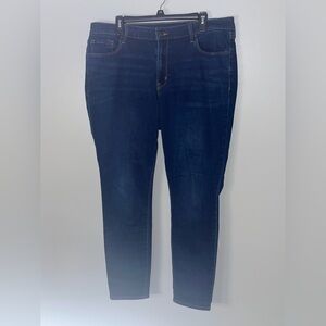 Old Navy 16L Women's Mid-Rise Pop Icon Skinny Jeans, Dark Wash #tall #boho